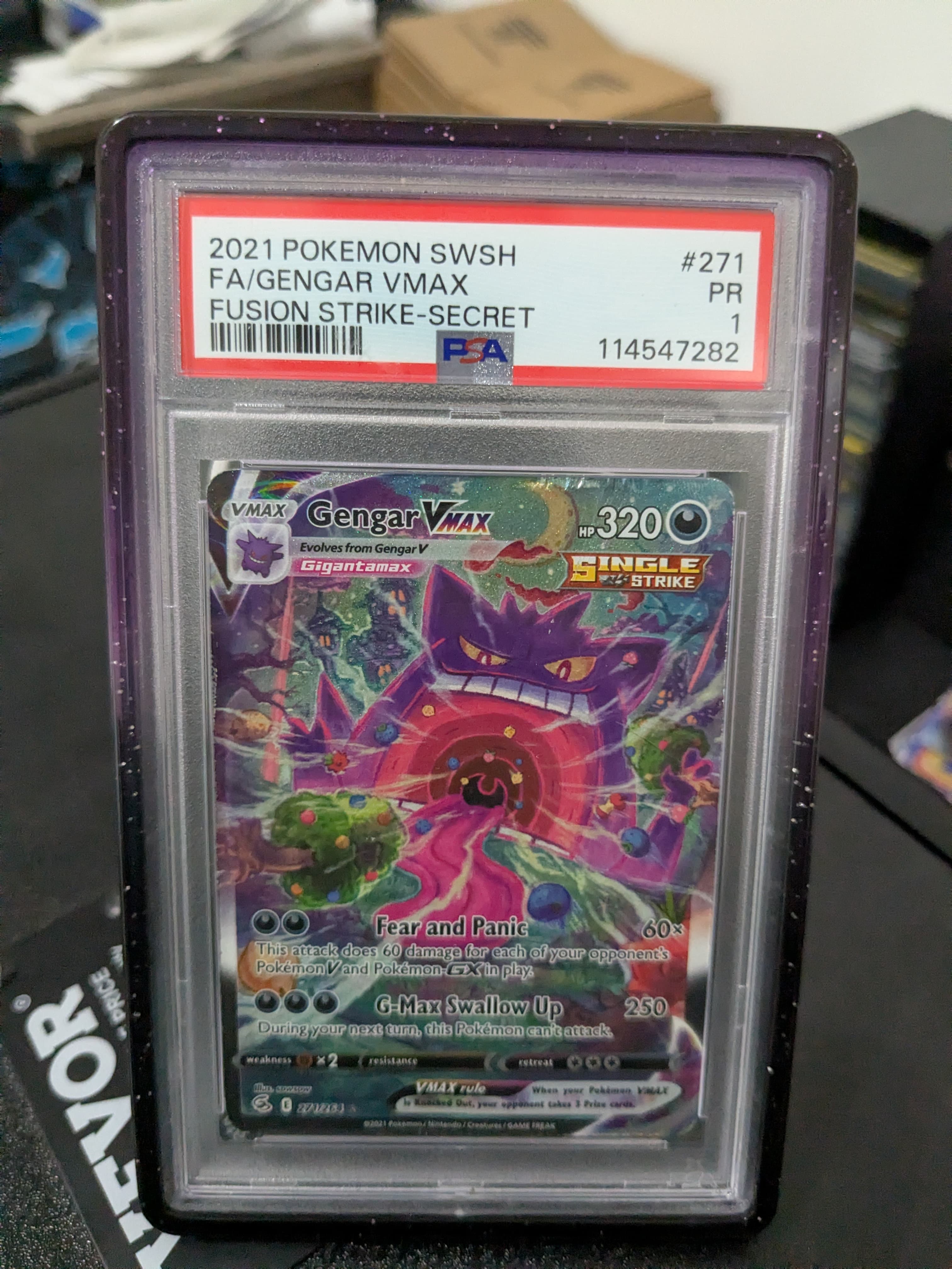 PSA 1 Gengar VMAX
